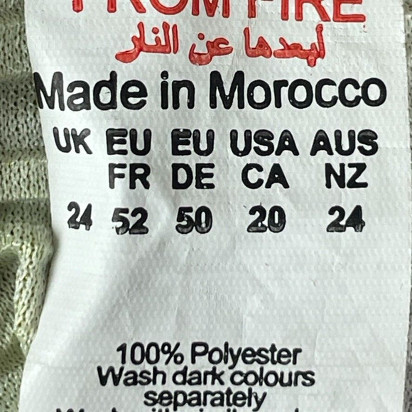 Pretty Little Things Maxi Dress Sleeveless Pleated Multi Print Plisse Size 20 - Picture 6 of 6